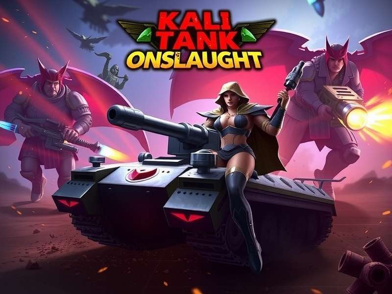 Kali Tank Onslaught Game Banner